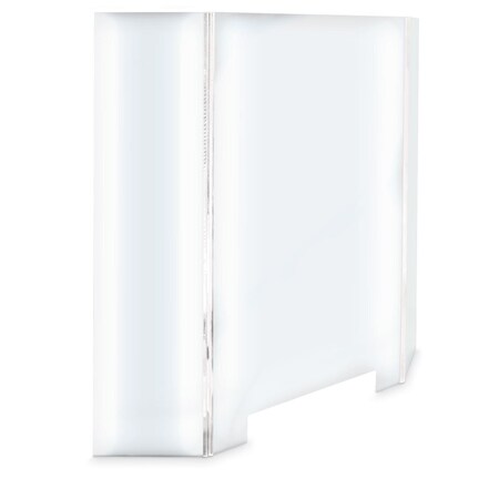 United Visual Products Slim Enclosed Corkboard, 11"x13-1/2", Black Alum Frame/Dark Spruce UVEB1113-BLACK-DRKSPR